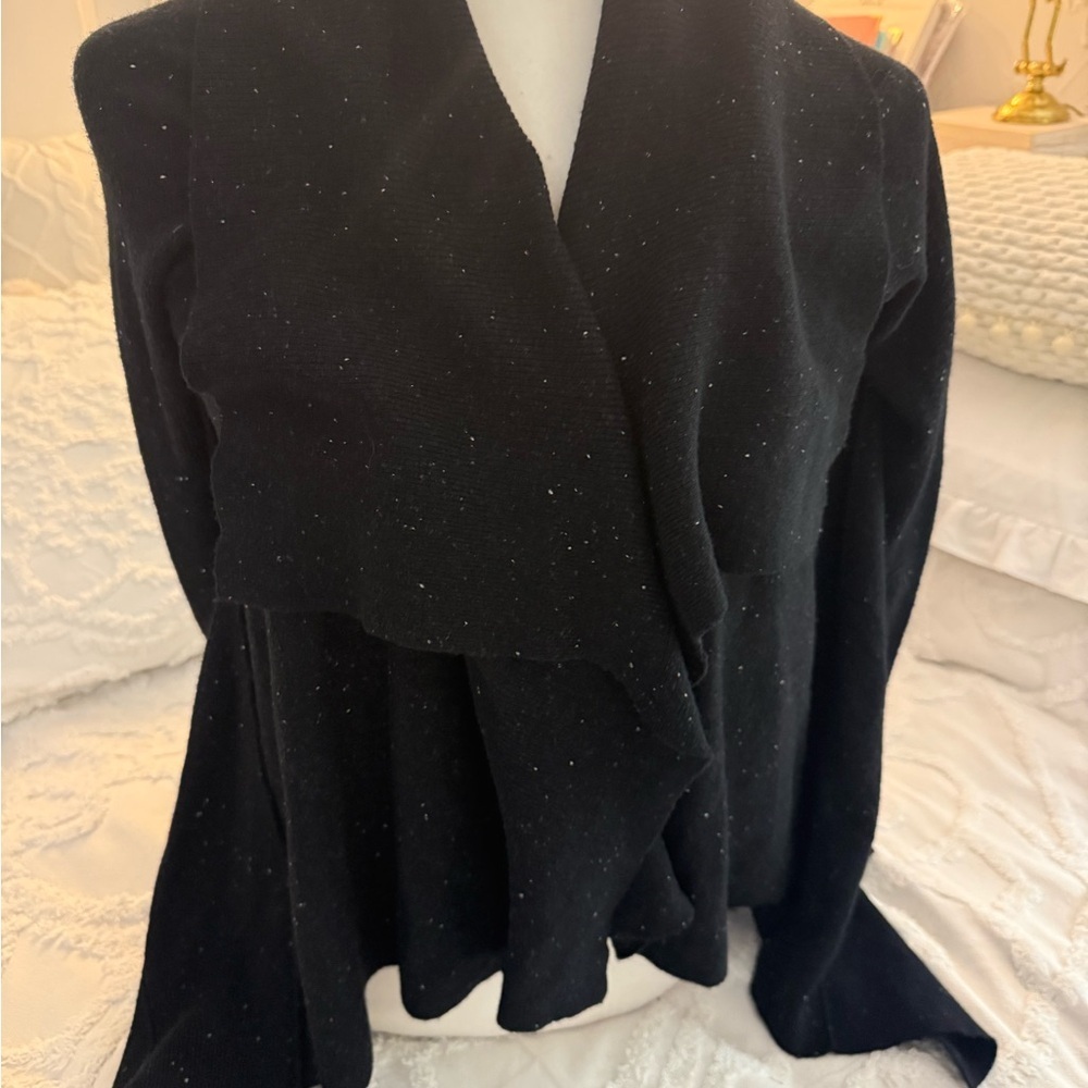 All Saints Black Speckled Knitwear